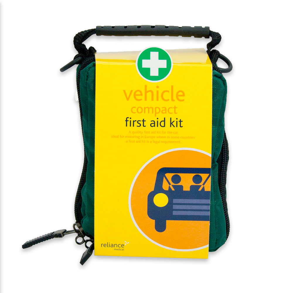 Compact Vehicle First Aid Kit in Helsinki Bag