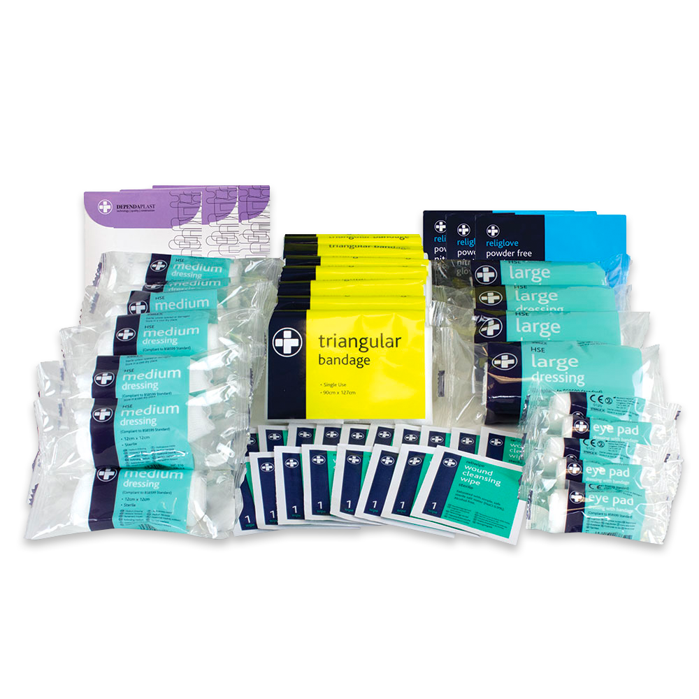 HSE 50 person workplace refill kit