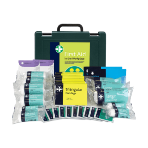 HSE 20 Person Workplace Kit in Green Oxford Box 23.5cmH x 27.5cmW x 9cmD