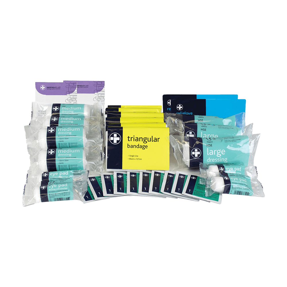 HSE 20 person workplace refill kit