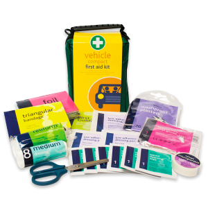 Compact Vehicle First Aid Kit in Helsinki Bag