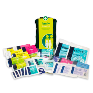 Family First Aid Kit in Copenhagen Bag