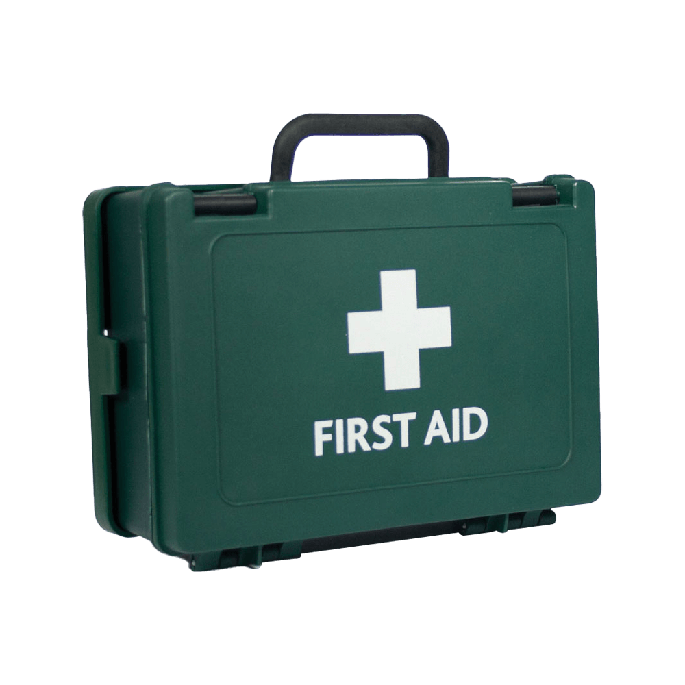 Durham First Aid Box Green 18.5cmH x 25cmW x 8.5cmD