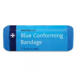 Blue Conforming bandage 7.5x4m