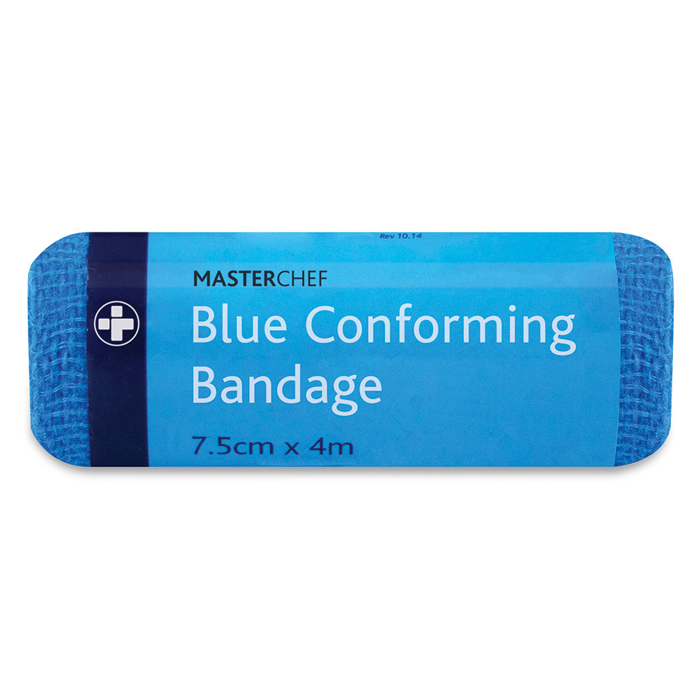 Blue Conforming bandage 7.5x4m