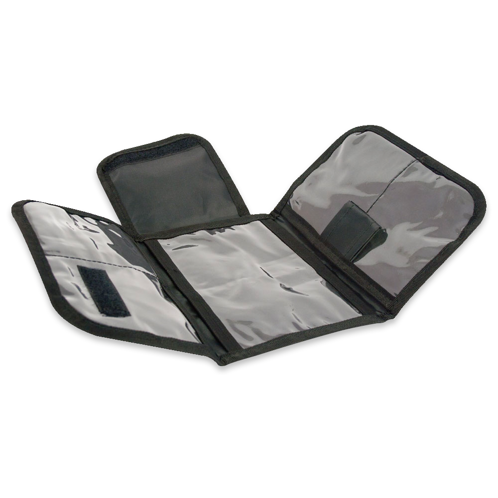 Fast Response Kit in Black Belt Wallet