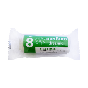 No. 8 Medium Dressing Sterile Unboxed