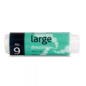 NO.9 LARGE DRESSING STERILE UNBOXED312-AR