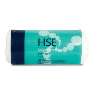 Large HSE Dressing 18cm x 18cm sterile unboxed (ARASCA)317-AR