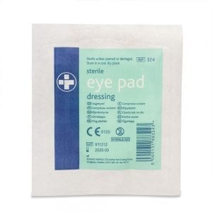 Eye Pad Dressing 7.5cm x 5.5cm324