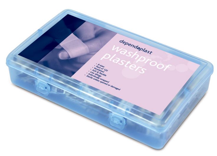 Dependaplast Washproof Plasters Assorted Box of 120346