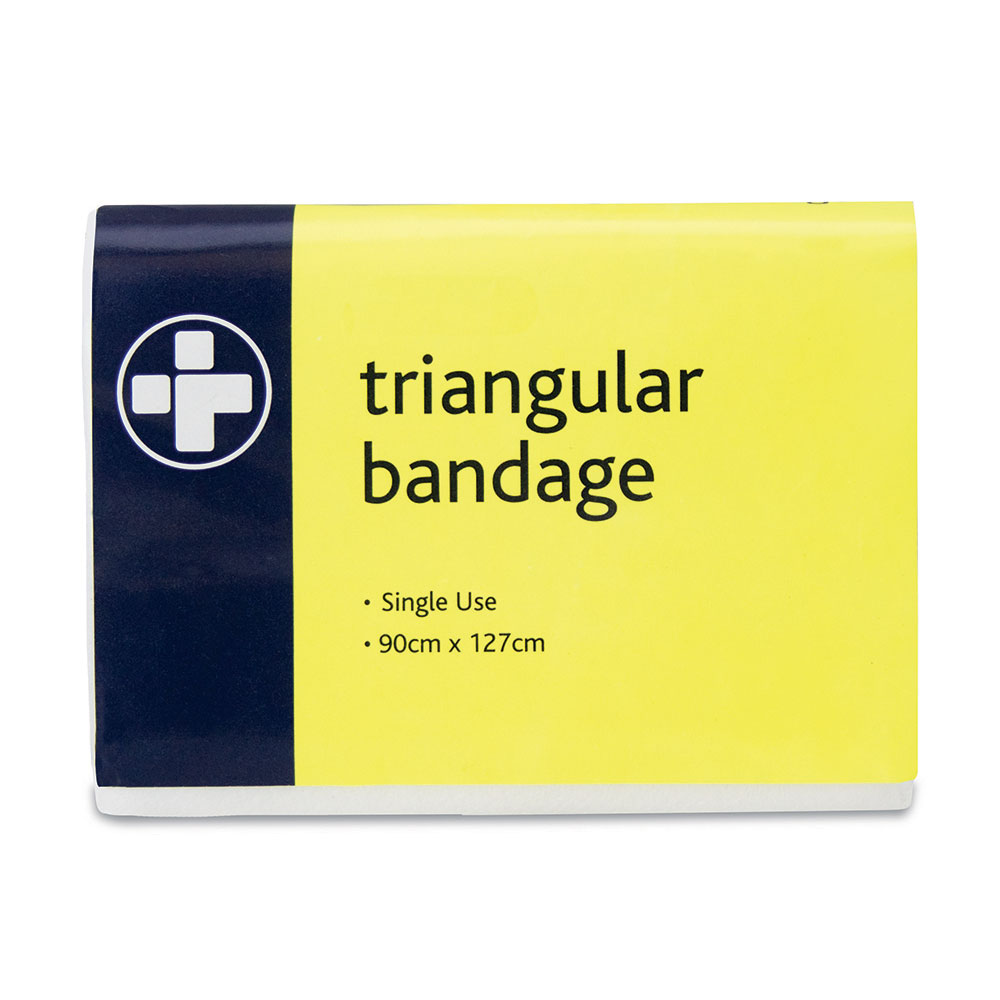 Single use triangular bandage 90 x 127cm411-AR