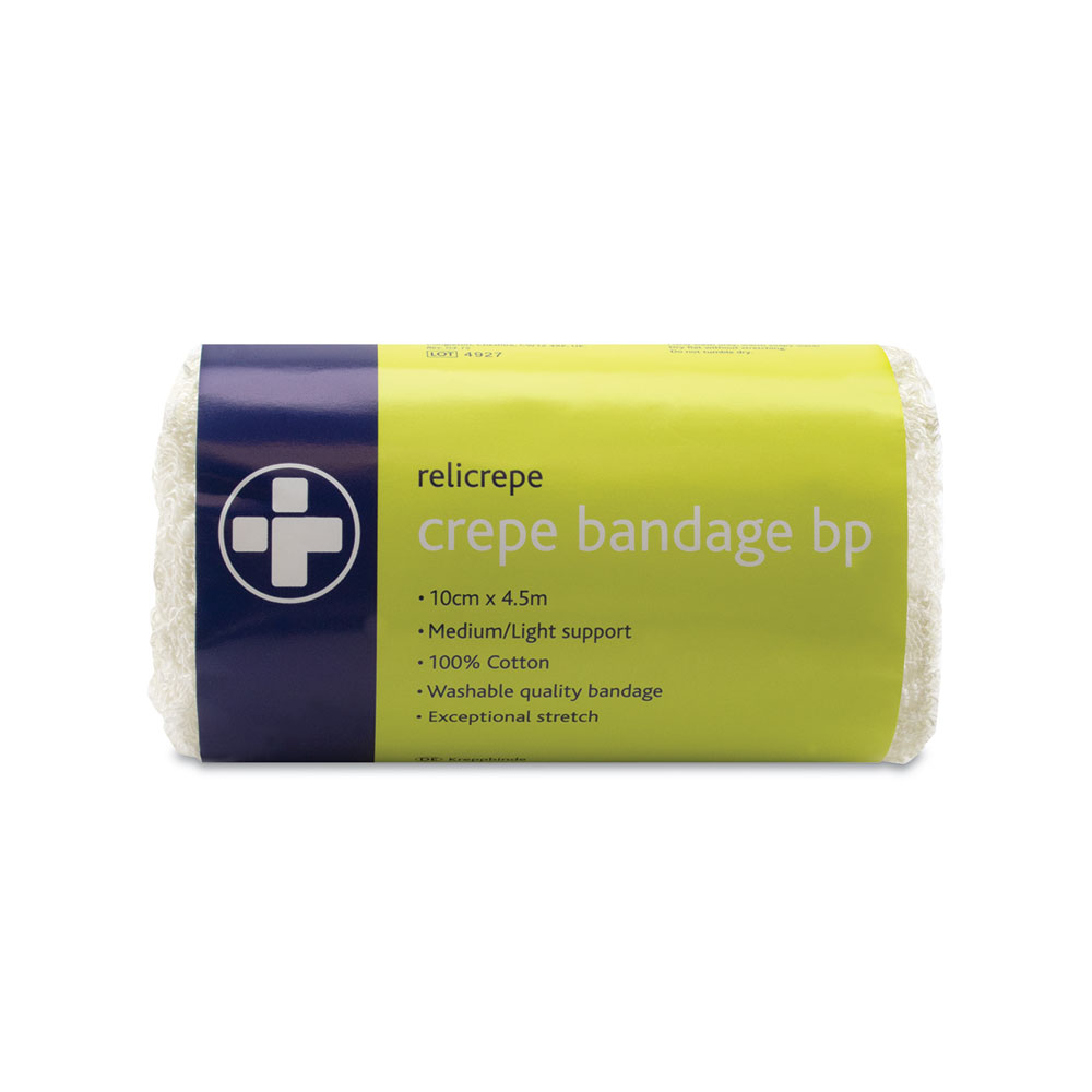 Relicrepe crepe bandage BP 10cm x 4.5m443