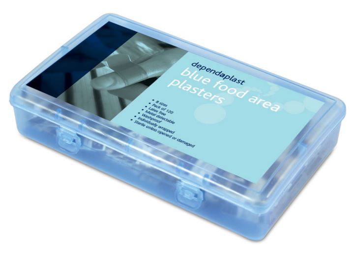 Dependaplast Blue Food Area Assorted Box of 120446