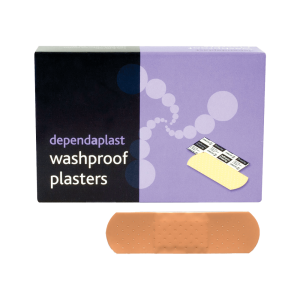 Dependaplast Washproof Plasters 7.5x2.5cm Box of 100