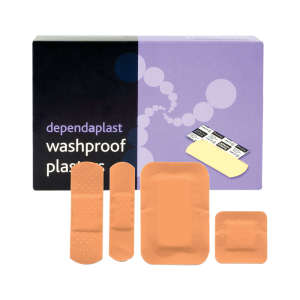 Dependaplast Washproof Plasters Assorted Box of 100