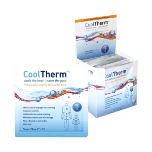 CoolTherm burn relief dressing 5cm x 15cm (Box of 15)