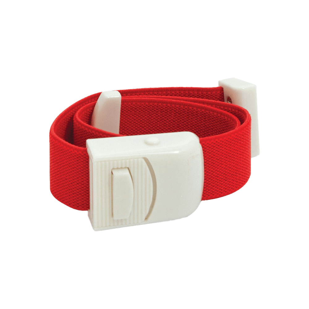Tourniquet quick release buckle Red