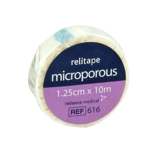 Relitape Microporous Tape 1.25cm x 10m