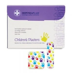 Dependaplast Childrens Washproof Plasters