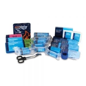 Refill for BS8599-1 Small Workplace Catering First Aid Kit732