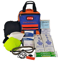 SecurEvac Hi-Vis Fire Evacuation and 3-DAY Emergency Kit80820