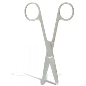 NURSES SCISSORS S/B STAINESS STEEL811