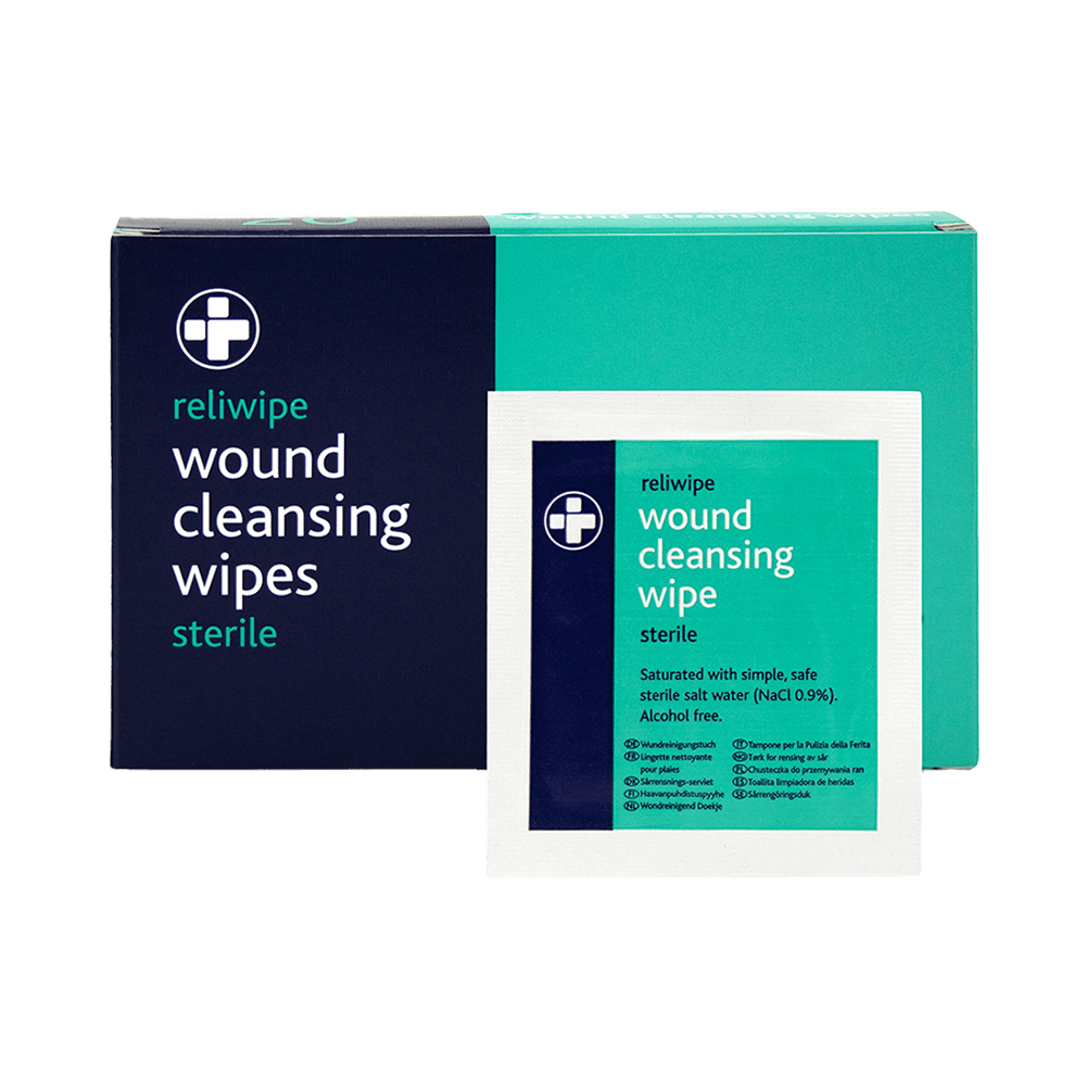 Cleansing Reliwipe Box of 20