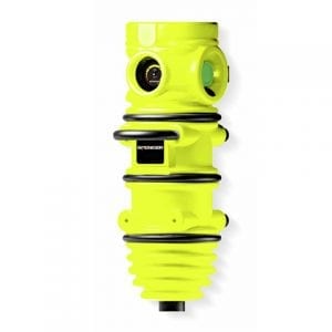 Polyethylene oxygen tank holder yellowCB09025 O