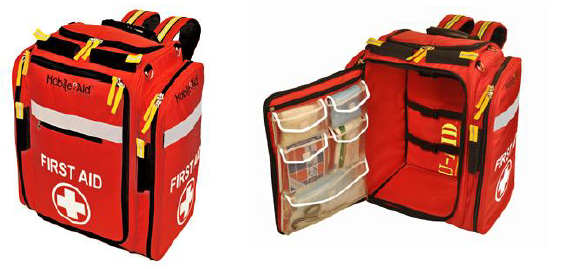 MobileAid XL CERT Trauma First Aid Backpack Kit