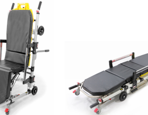 Cross chair convertible stretcher with Mattress