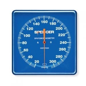 Viso Kompak -Large Dial Aneroid Sphygmomanometer for Rail/wall attchment-SpencerDG01500 A