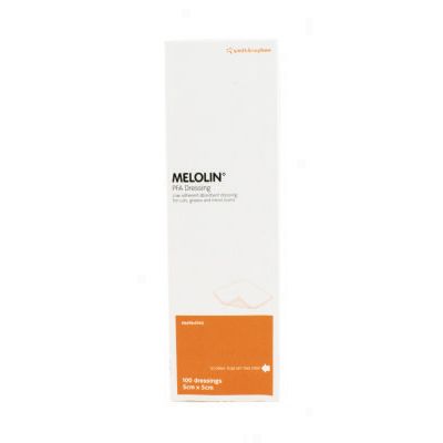 Melolin 5 x 5cm - pk 100F11798