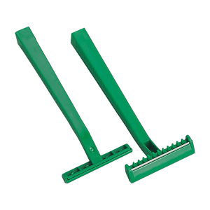 Disposable single blade razor