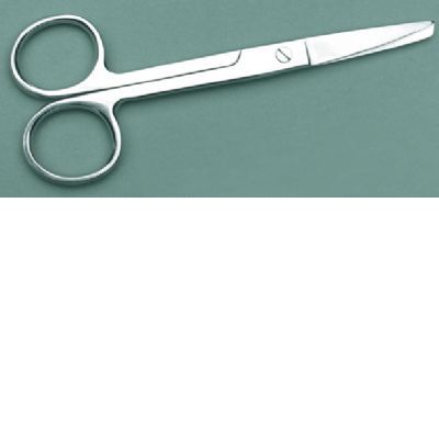 Scissors blunt-sharp stainless steel 13cmF11921