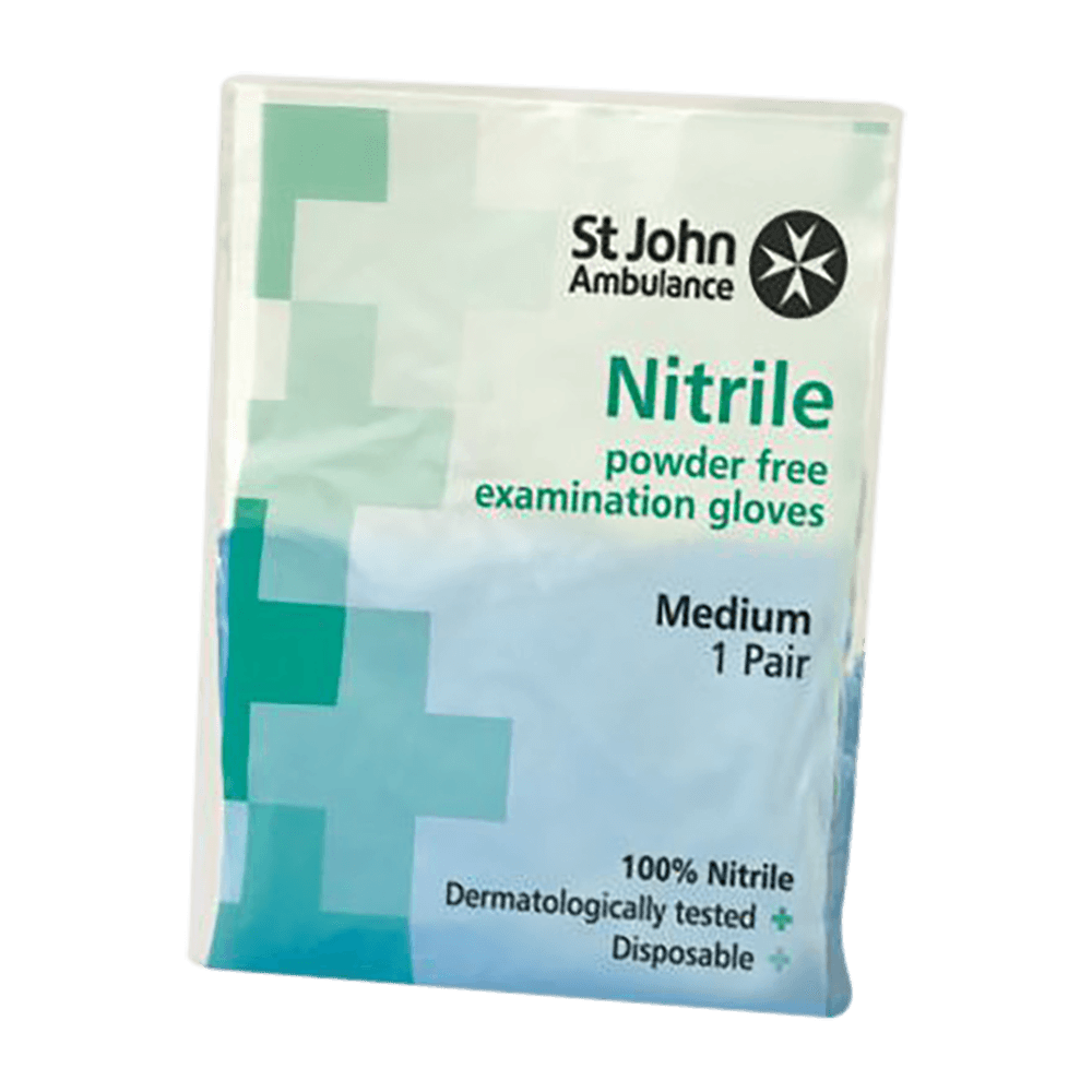 Nitrile P/F Gloves Medium Pairs
