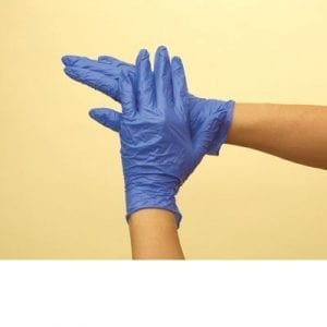 Nitrile Powder free extra sensitive gloves - Large
