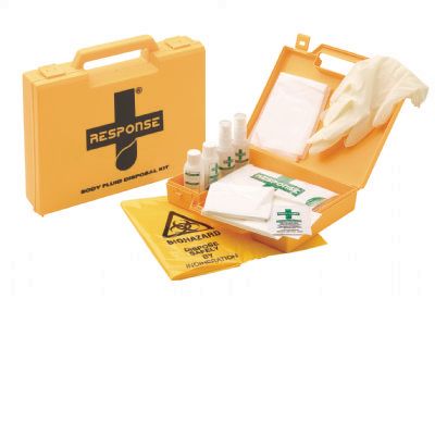Response body fluid disposal spill kit 2 applicationsF14943