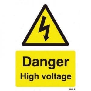 Danger High Voltage SignF90426