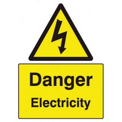 Danger Electricity SignF90443