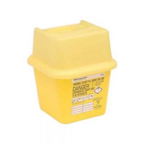 Sharpsafe 4 Litre Sharps Box - Single