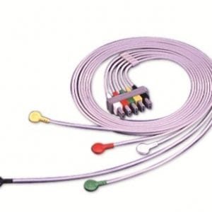 5-lead ECG Lead Set with Snaps (IEC)M1635A