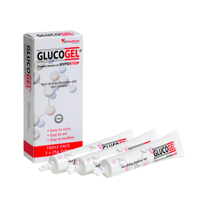 Glucogel –Oral Glucose Gel –Box of 3 x 25G Tubes