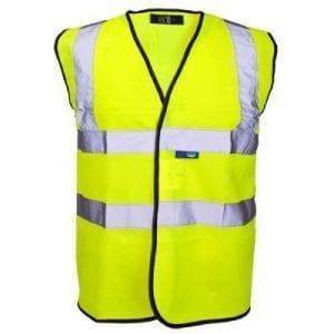 Supertouch hi-vis waistcoat - MediumU02104 - M