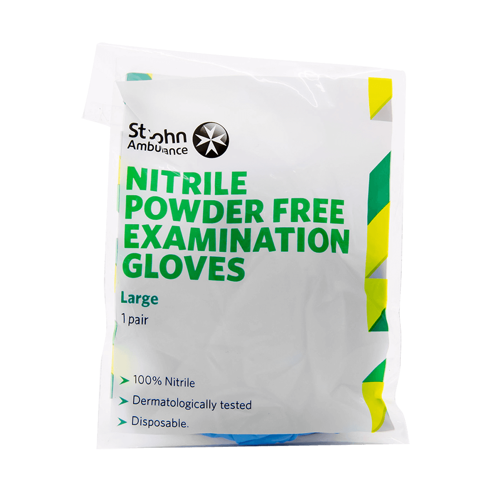 Nitrile P/F Gloves Large Pairs