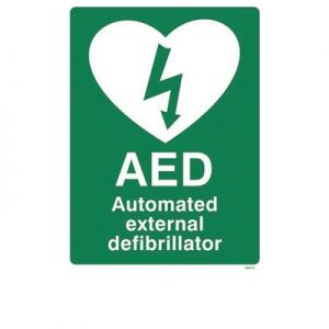 AED sign