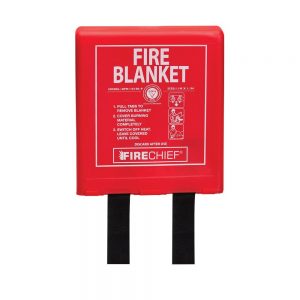 Fire Blanket 1.1 x 1.1m-Rigid case