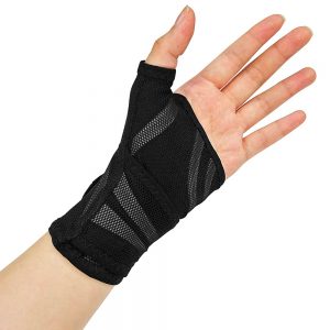 Triple wrist (comfort), grey (Large)