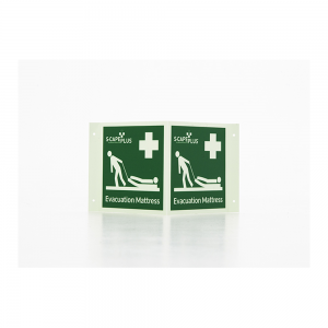 Panorama Picto Sign - Evacuation Mattress Sign