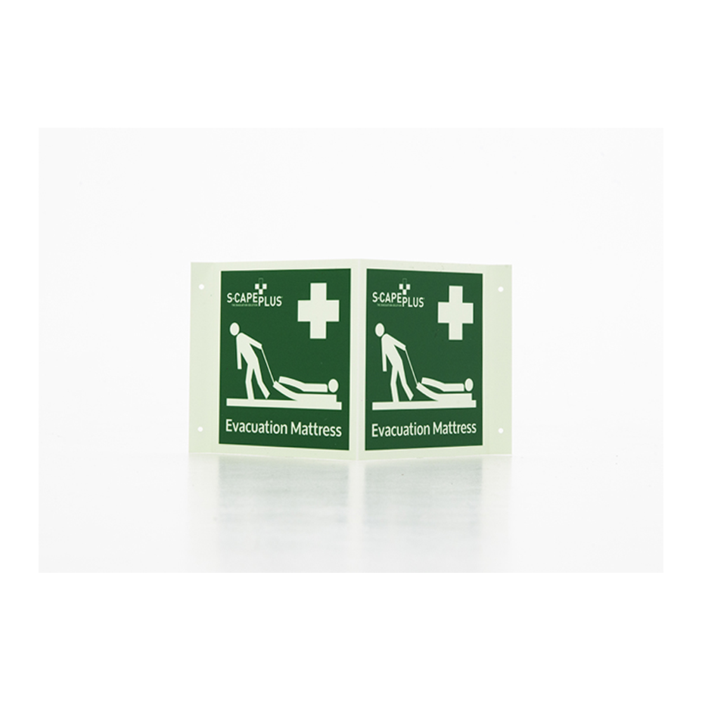Panorama Picto Sign - Evacuation Mattress Sign